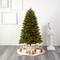 5.5ft. Pre-Lit Washington Fir Artificial Christmas Tree, Clear LED Lights